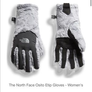 North face osito Etip gloves